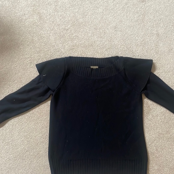 Loeffler Randall black sweater - Picture 1 of 3
